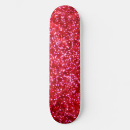 Design des Glitzer für hübsche, helle rote Imitate Skateboard