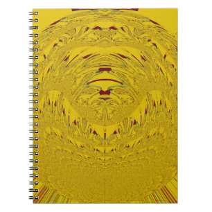 Design des Goldenen Löwenkopfes Notizblock