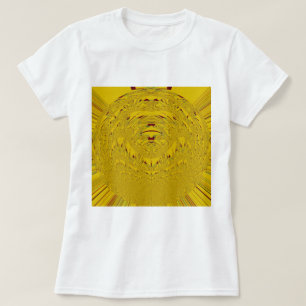 Design des Goldenen Löwenkopfes T-Shirt
