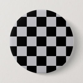 Design des grauen Schachbretts Button