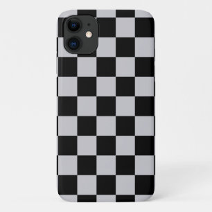 Design des grauen Schachbretts Case-Mate iPhone Hülle