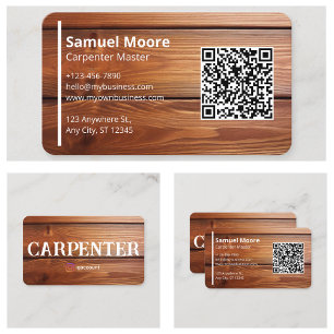 Design des HauptCarriers Visitenkarte