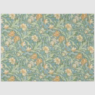 Design des Jugendstil-floralen Hintergrundbildes Seidenpapier