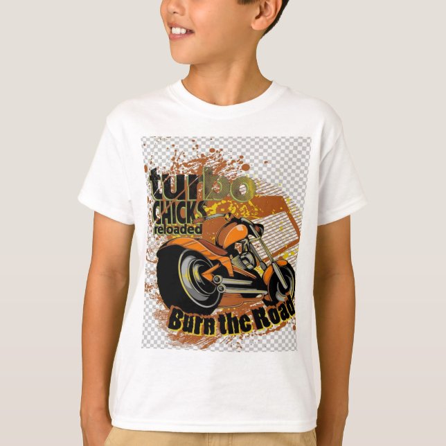 Design des Kids-T - Shirt (Vorderseite)