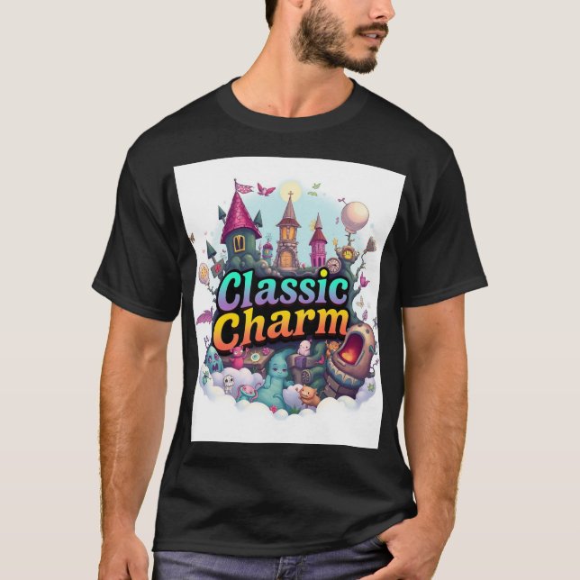 Design des klassischen Charm-T - Shirt (Vorderseite)