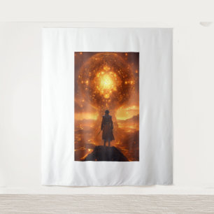 Design des kosmischen Gravity-T - Shirt Wandteppich