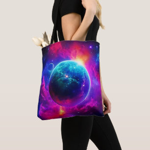 Design des kosmischen Planeten Tasche