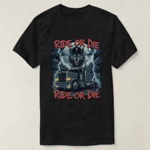 Design des Leuchtenden Skull-Vector T-Shirt