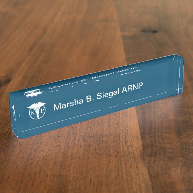 Design des Logos für Krankenpfleger Namensplakette (Seite)