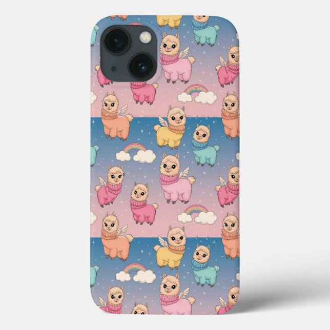Design des magischen Einhorn- und Sternmusters Case-Mate iPhone Hülle (Rückseite)