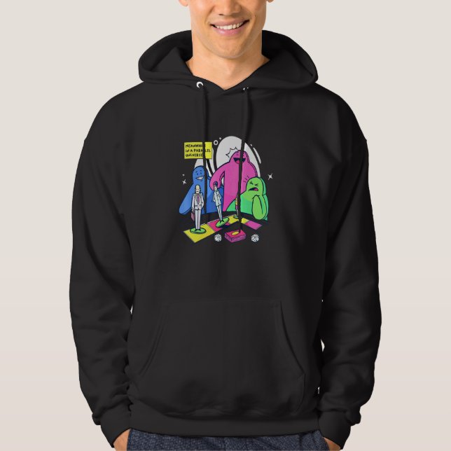 Design des Mainboards - Zusammenhänge in einer and Hoodie (Vorderseite)