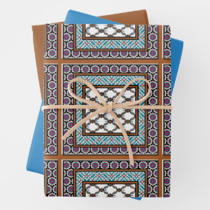 Design des mexikanischen Stars 2 Geschenkpapier Set