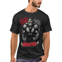 Design des motivierend Gym Beast Mode-T - Shirt