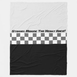 Design des Motorsports Fleecedecke