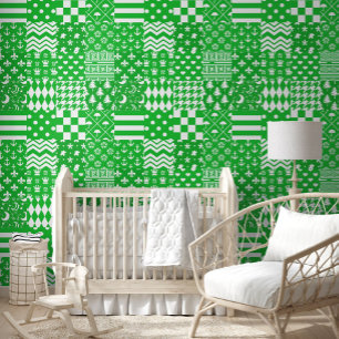 Design des Musters für die Muster in grün-weiß gem Tapete