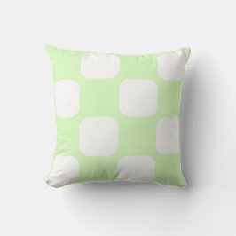 Design des Musters "Lime Green Pastel" und "White  Kissen