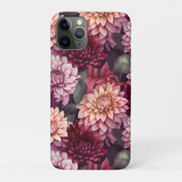 Design des Musters "Wasserfarbe Rosa Dahlia" Case-Mate iPhone Hülle