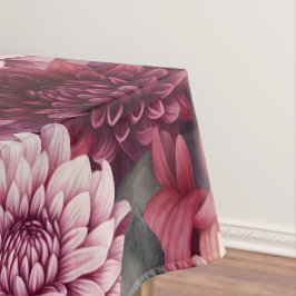 Design des Musters "Wasserfarbe Rosa Dahlia" Tischdecke