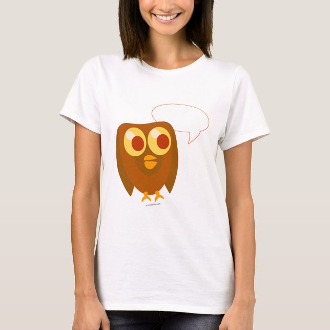 Design des niedlichen benutzerdefinierten Vortrags T-Shirt (Vorderseite)