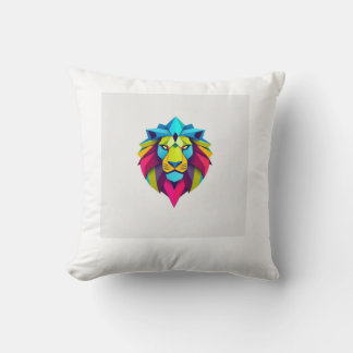 Design des Origami-Löwen-T - Shirt Kissen