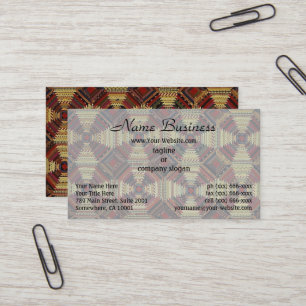 Design des Patchwork-Patchworks für Ananas Visitenkarte