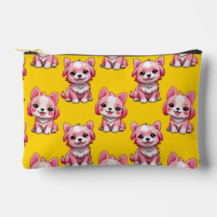 Design des Pink Puppy Docks - Gelb Zubehörtasche