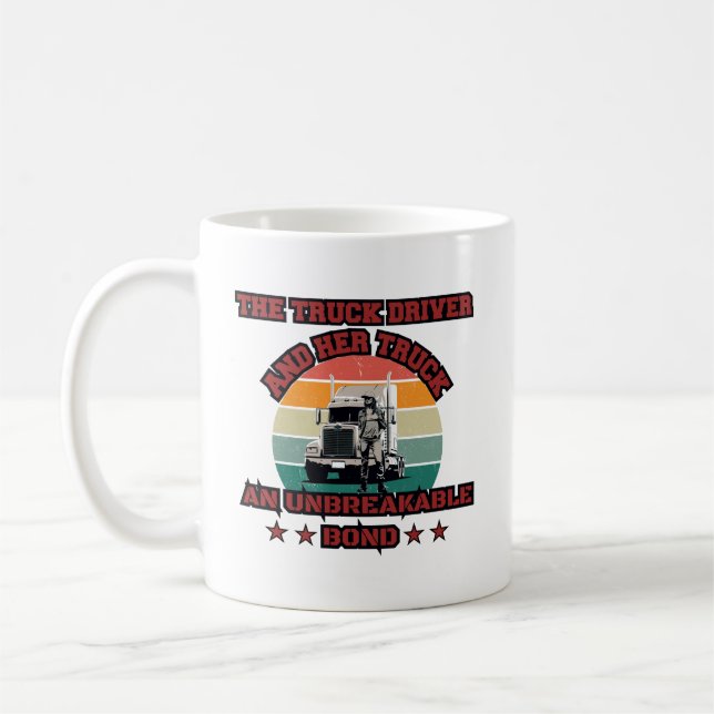 Design des Powers "Strong Road Bond Pride" für wei Kaffeetasse (Links)