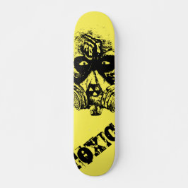 Design des Skateboardmusters für giftige Abfälle Skateboard