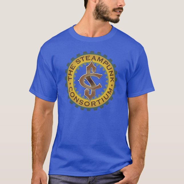 Design des Steampunk-Konsortiums T - Shirt #2 (Vorderseite)