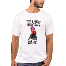 Design des T - Shirt von Hühnern