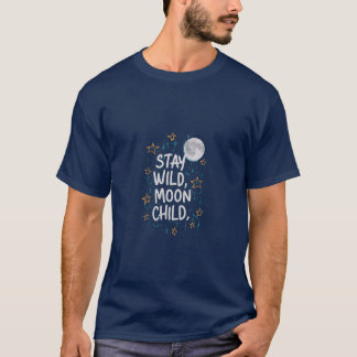 Design des T - Shirt von Wildmoon- bleibe