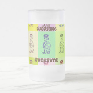 Design des täglichen Arbeitsüberlaufs Zuhause Trin Mattglas Bierglas