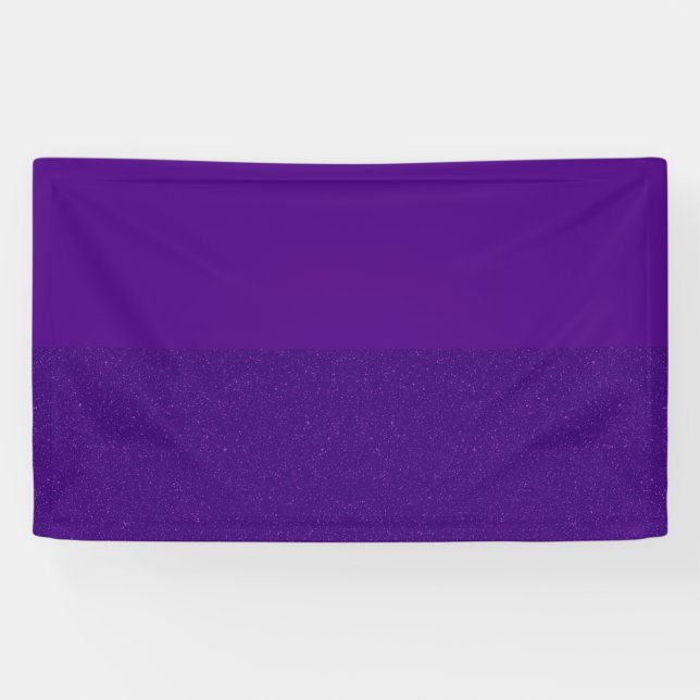 Design des unteren Banners des lila Glitzer - Anpa Banner (Horizontal)