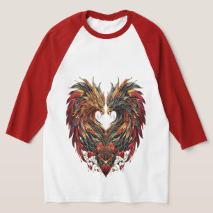 Design des verzauberten Drachenglases T-Shirt