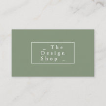 Design Designer Business Card