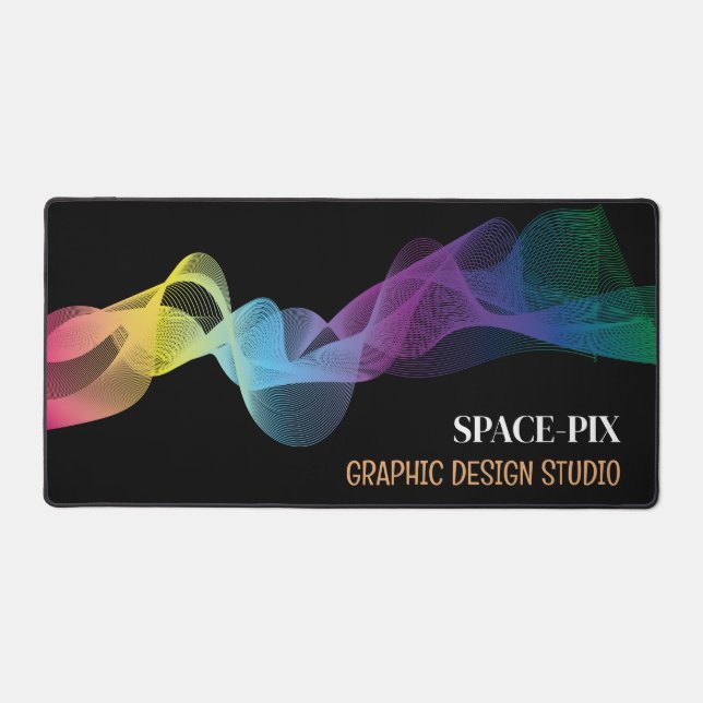 Design d'onde graphique, graphiste (Recto)