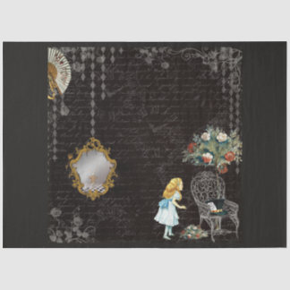 Design einer anderen Alice im Wunderland 48 Seidenpapier