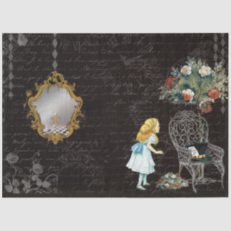 Design einer anderen Alice im Wunderland 49 Seidenpapier
