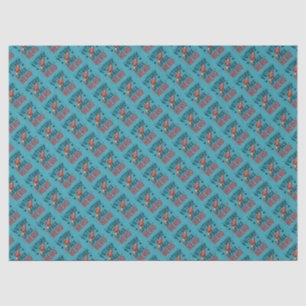 Design eines Retro-Raumschiffs für den zukünftigen Seidenpapier