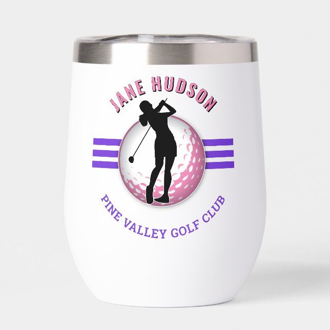 Design élégant de Golfeur pour femmes (Arrière)