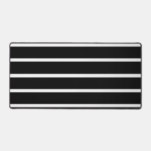 Design en bandes noir et blanc