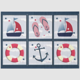 Design-Entwürfe für nautische Segelschiffe Seidenpapier