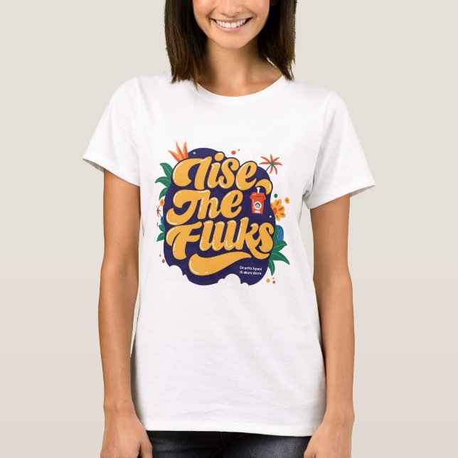 Design erschüttert, nicht gestört T - Shirt (Vorderseite)