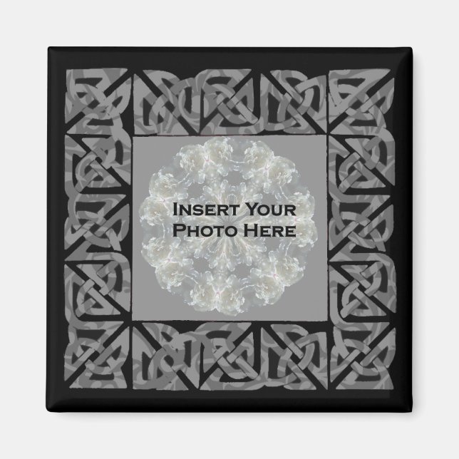 Design-Foto-Magnet für keltische Knoten Magnet (Vorne)