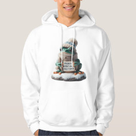 Design: "Froggy Doesn't Like Cold Hoodie