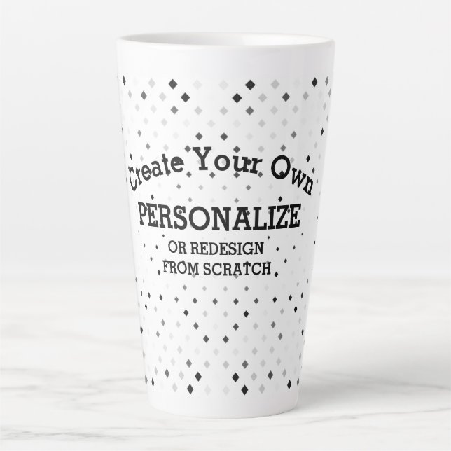 Design from Scratch - Latte Tasse (Vorderseite)