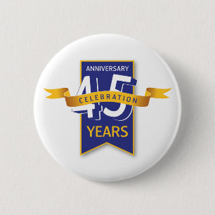 Design für 45 Jahre Button