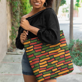 Design für afrikanische Brillenmuster Tasche