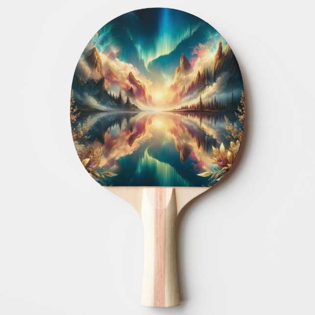 Design für benutzerdefinierte Art Ping Pong Paddle Tischtennis Schläger (Vorderseite)