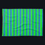 Design für blaue und grüne Streifen Geschirrtuch<br><div class="desc">Horizontale Streifen in Blau und Grün - nahtlose Wiederholung des Musters - Hintergrund Drucken</div>